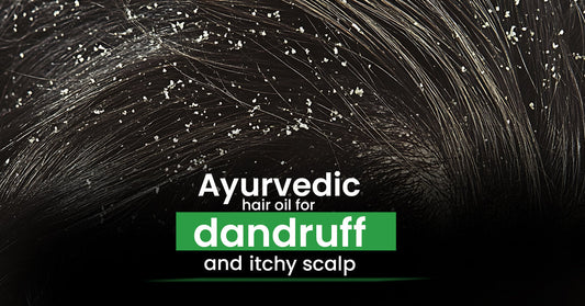 Ayurvedic hair oil for dandruff and itchy scalp (The Secret Oil)