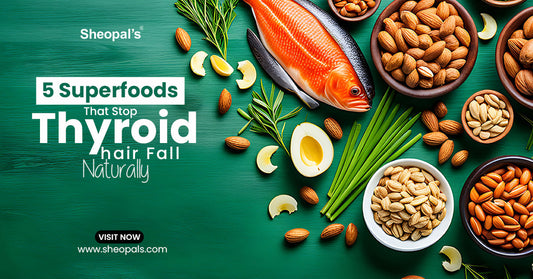 5 Superfoods That Stop Thyroid Hair Fall Naturally (You’ll Be Surprised!)
