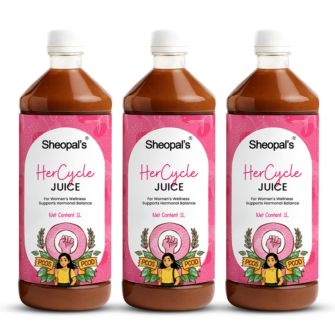 Hercycle Juice: Ayurvedic Solution for Balancing Hormones Sheopals
