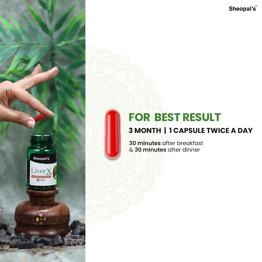 LiverX Factor: Detox Your Liver With Liver Care capsule