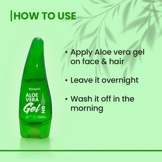 Aloe Vera Gel for face & Hair