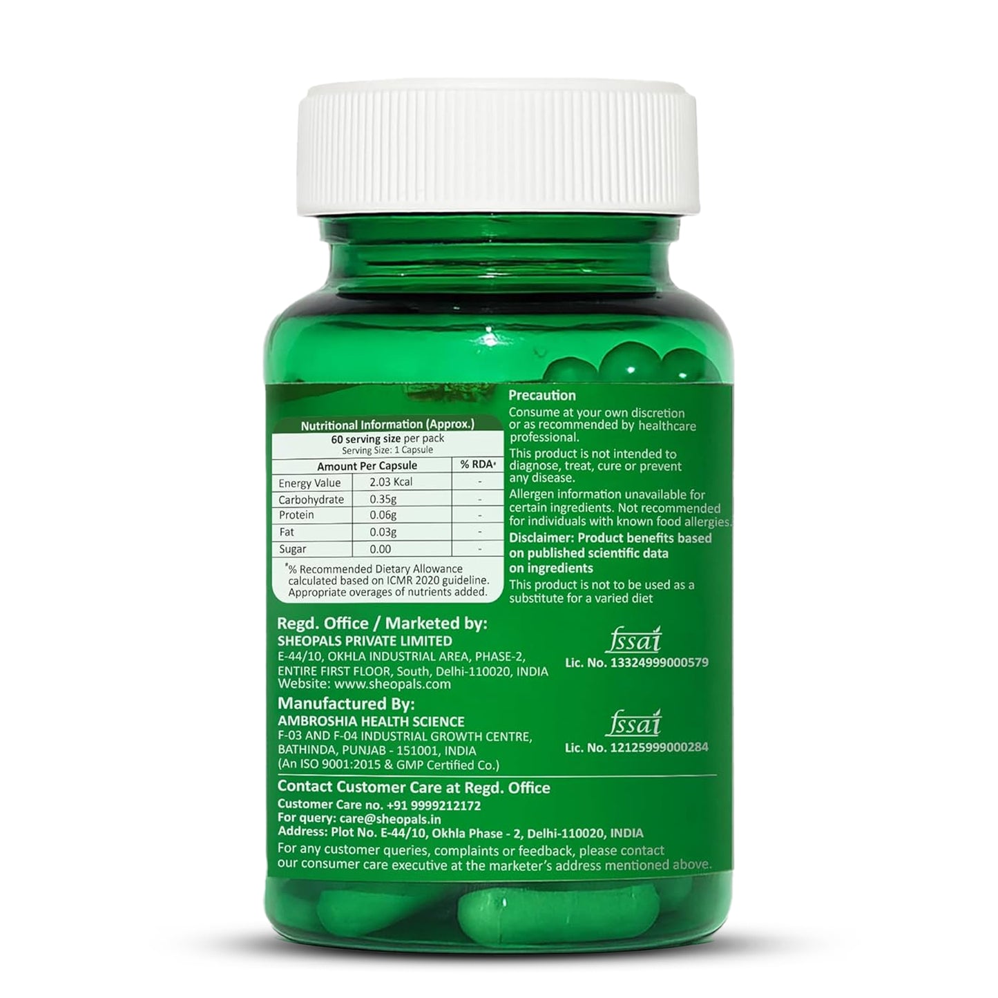 Green Coffee Extract Capsules for Weight Management