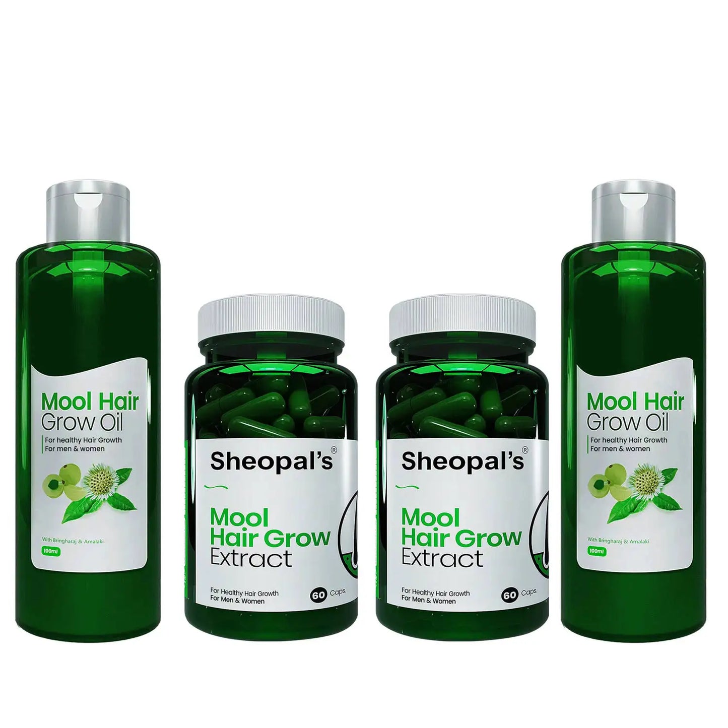 mool hair oil and capsule