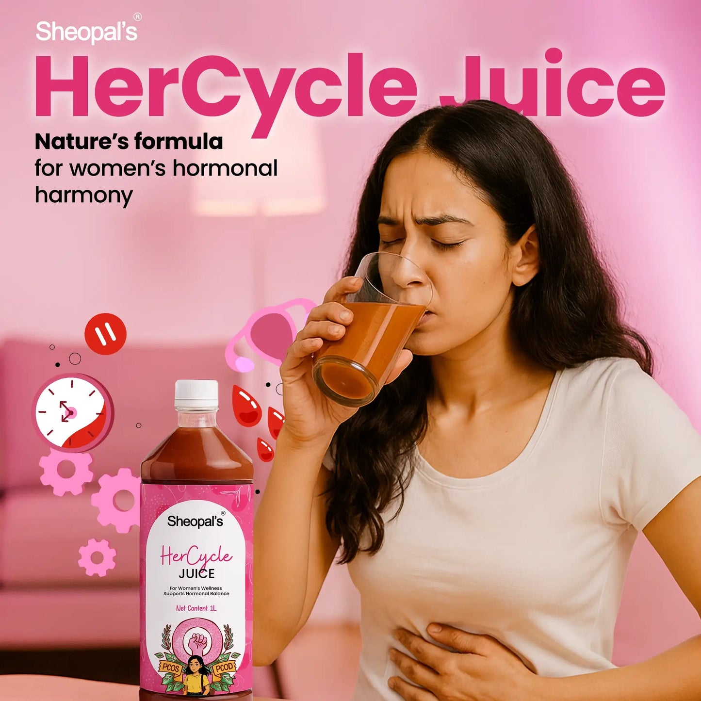 HerCycle Juice Sheopals