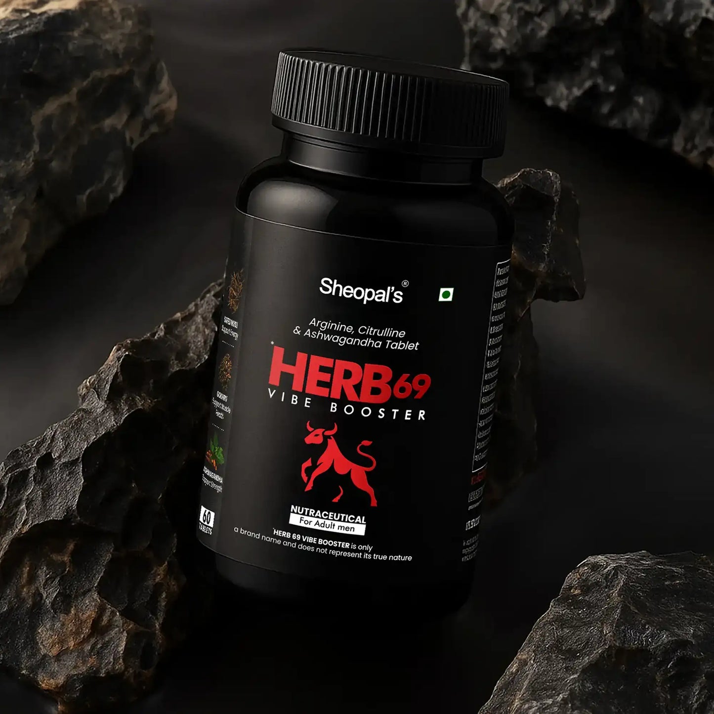 Herb69 Vibe Booster Tabs | Ultimate Stamina Booster for Energy & Performance