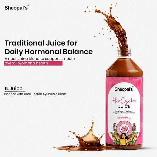 Sheopal's HerCycle Juice | Women's Hormonal Wellness & Menstrual Health Support
