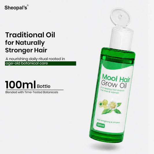 Mool Hair Grow Oil For Strong, Nourished & Healthy-Looking Hair