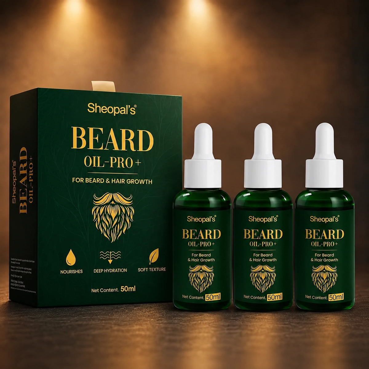 Beard Oil-Pro+ | Beard Nourishment & Healthy Beard Support | 50 ml