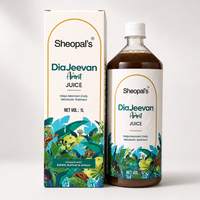 Sheopal's DiaJeevan Amrit Juice 1L - Ayurvedic herbal juice with Karela, Gurmar and Jamun