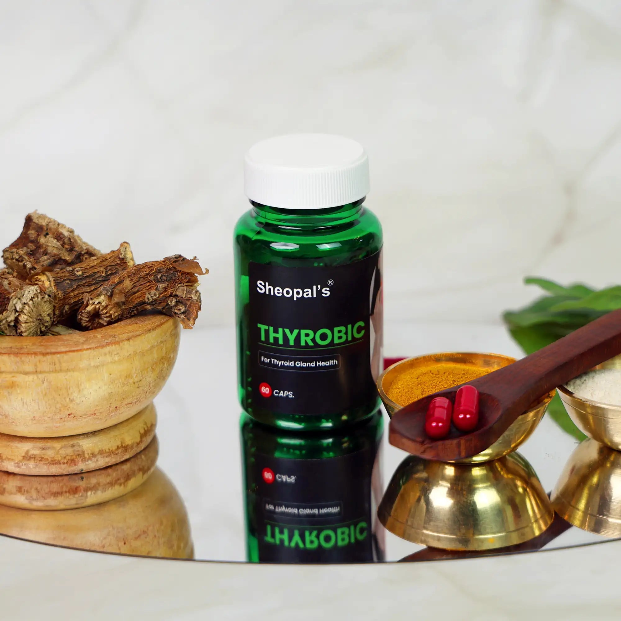       Ayurvedic Thyroid Care Capsules – Thyrobic Capsules – Sheopals