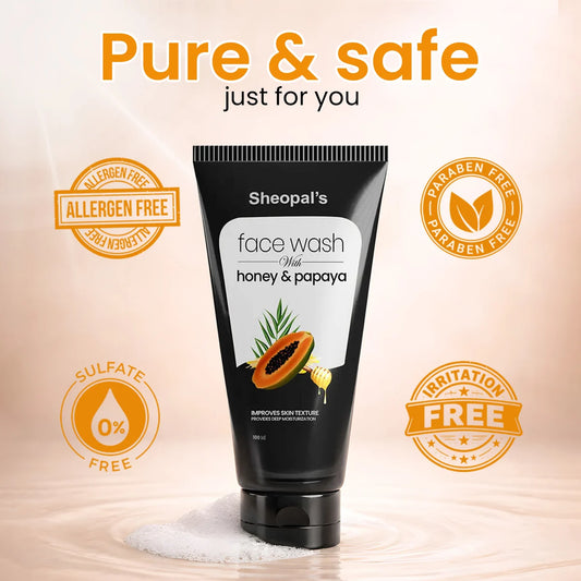 Honey Papaya Face Wash For Nourish Your Skin - 100 ML