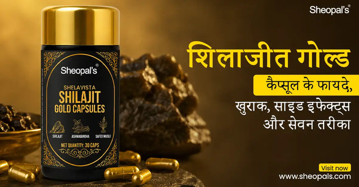 शिलाजीत गोल्ड कैप्सूल के फायदे, खुराक, साइड इफेक्ट्स और सेवन तरीका (Shilajit Gold Capsule Benefits, Dosage, Side Effects)