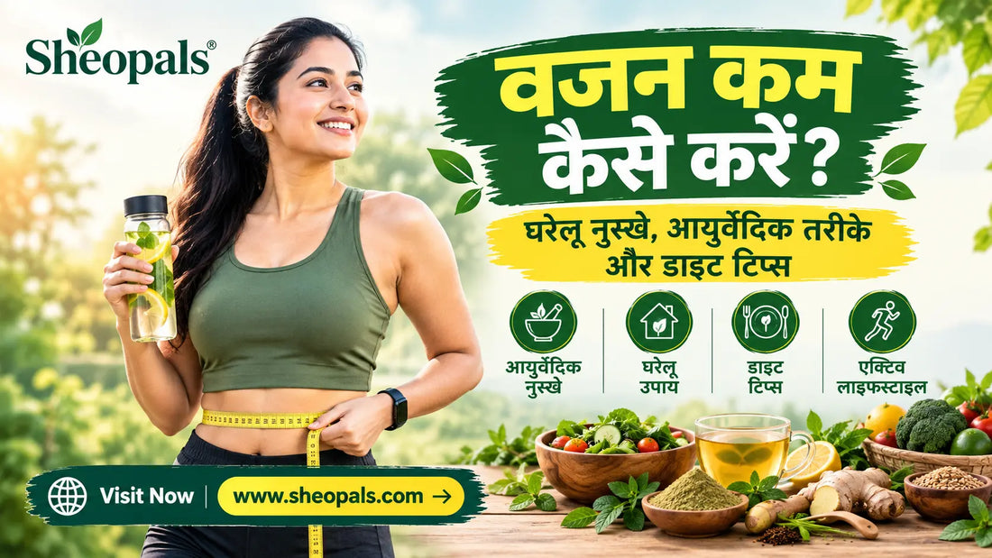 वजन कम कैसे करें