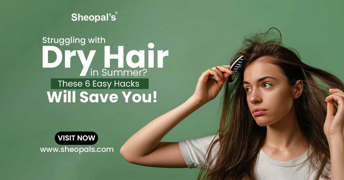 Struggling with Dry Hair in Summer☀️? These 6 Easy Hacks Will Save You!