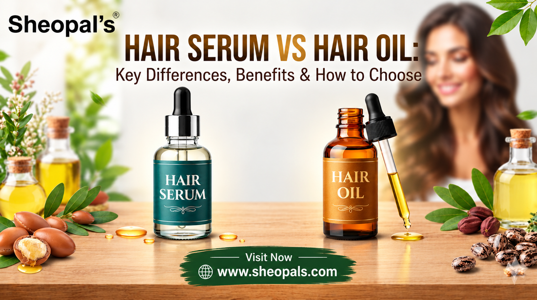 Hair Serum vs Hair Oil