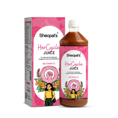 Hercycle Juice: Ayurvedic Solution for Balancing Hormones Sheopals