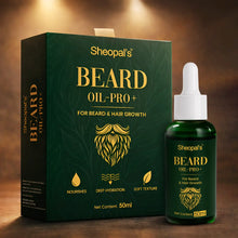 Sheopal's Beard Oil & Beard Growth Capsules Combo| Complete Ayurvedic Beard Care