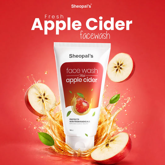 Apple Cider Face Wash – Deep Cleanser for Acne, pH Balance & Glowing Skin (100ml)
