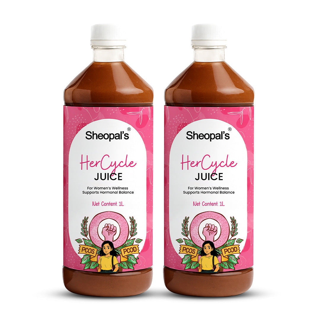 Hercycle Juice: Ayurvedic Solution for Balancing Hormones Sheopals