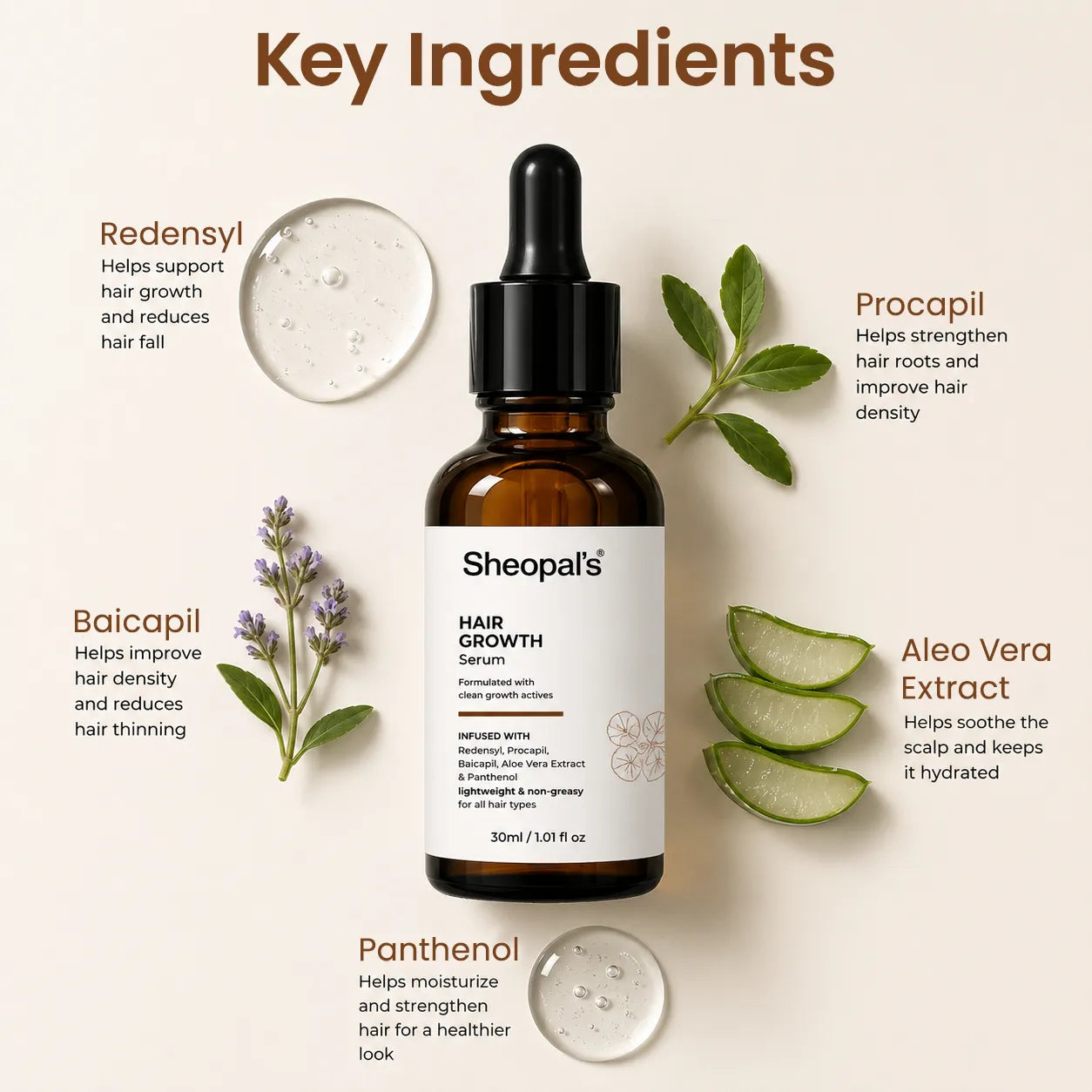Sheopal's Hair Growth Serum