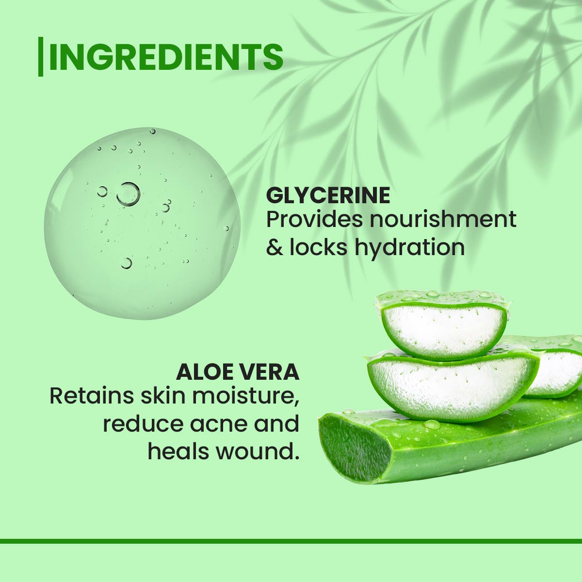 Aloe Vera Gel for Skin & Hair