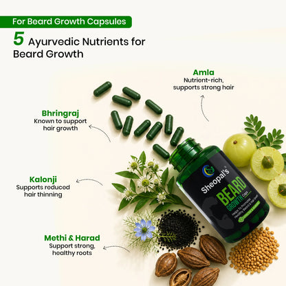beard growth capsule