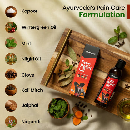 Sheopal's Pain Relief Oil For Joint & Muscle Pain