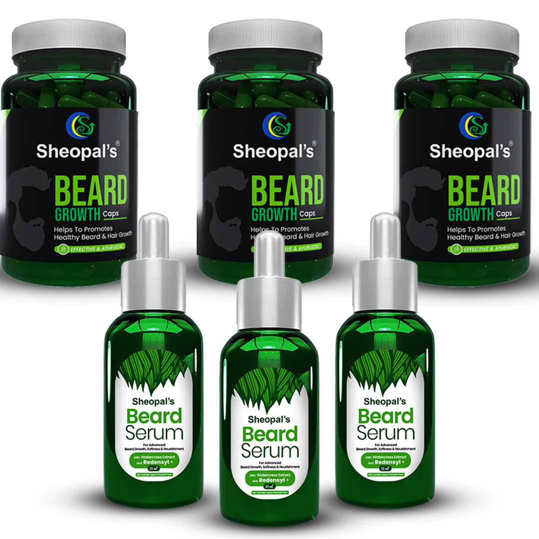 Beard Serum With Redensyl For Beard Growth Sheopals