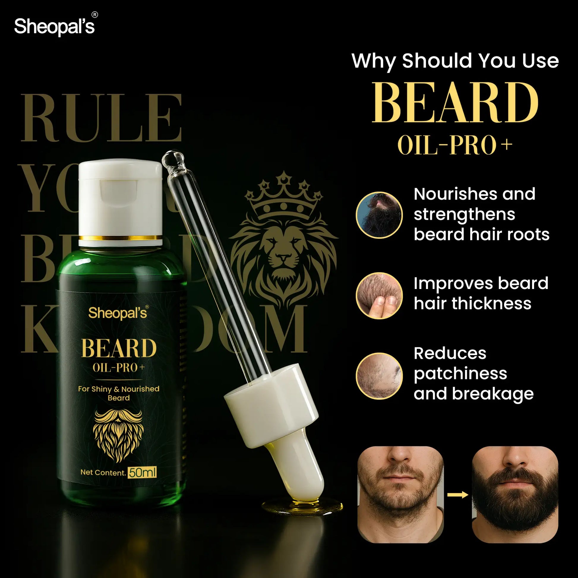 Beard Growth Oil  for Men