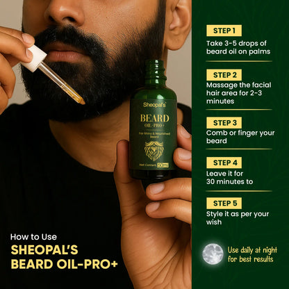 Beard Hair Growth Oil
