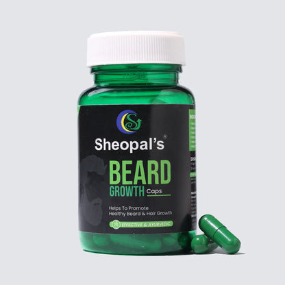Sheopal’s Beard Growth Capsules | Supports Healthy Beard Growth