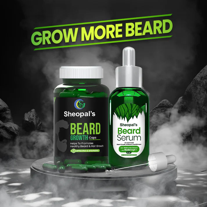 An Effective Combo for Healthy Beard Growth
