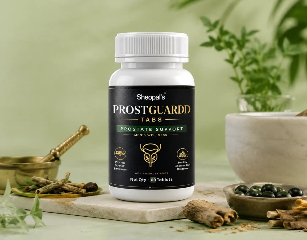 Sheopal's ProstGuardd Tablets — आयुर्वेदिक प्रोस्टेट केयर