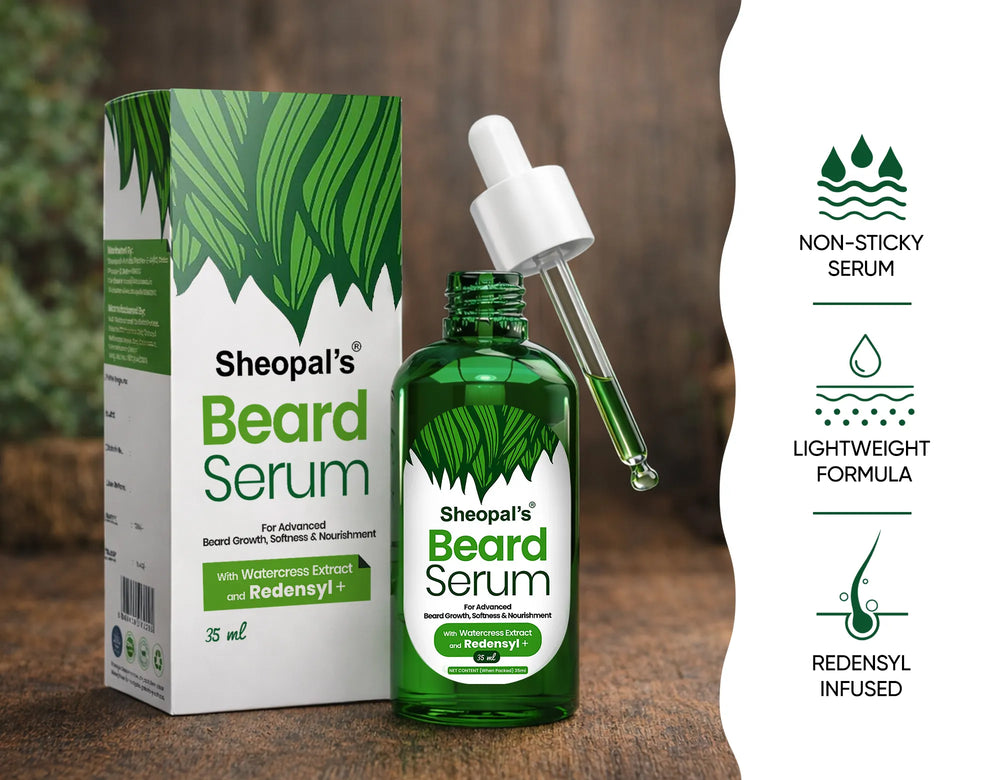 Sheopal Sheopal’s Beard Serum for Faster, Thicker & Healthy Beard Growth – Sheopals