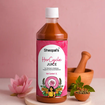 Hercycle Juice: Ayurvedic Solution for Balancing Hormones Sheopals