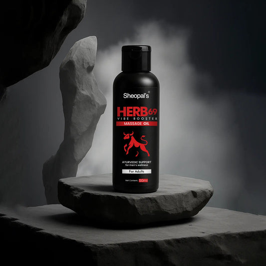 Herb69 Vibe Booster Oil | Ultimate Stamina Booster for Energy & Performance Sheopals