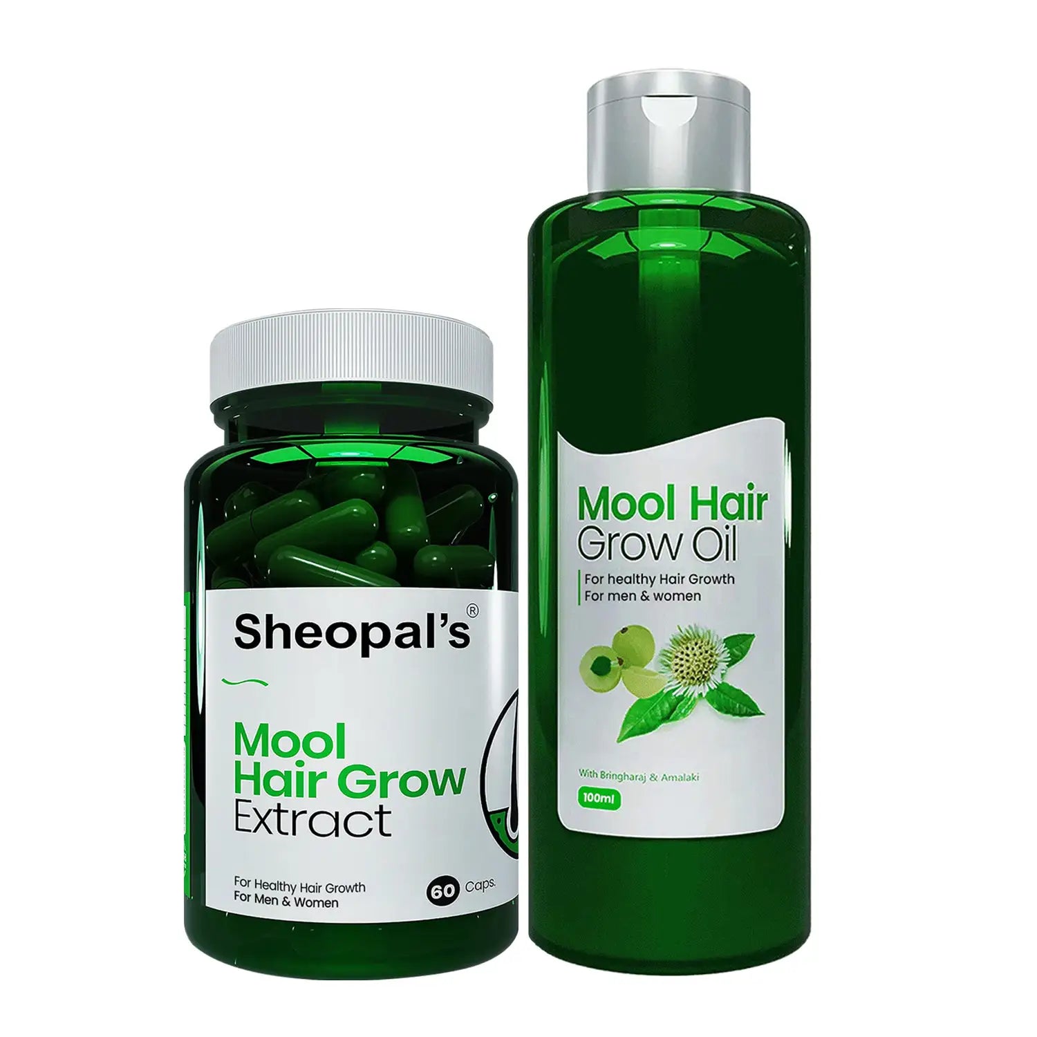 hair growth oil and capsule