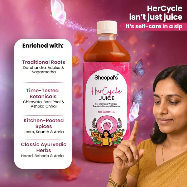 Sheopal's HerCycle Juice | Women's Hormonal Wellness & Menstrual Health Support