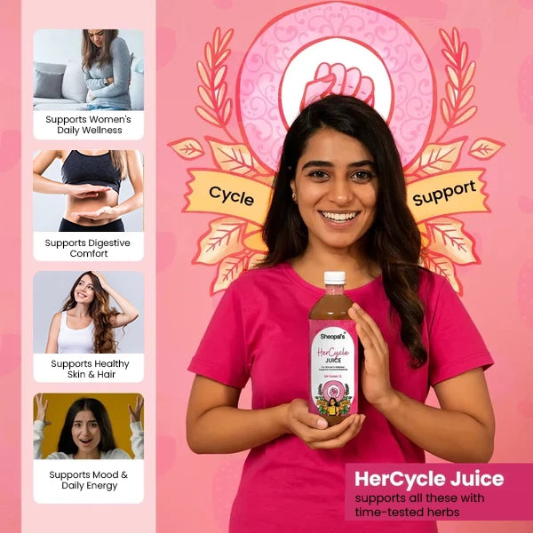Sheopal's HerCycle Juice | Women's Hormonal Wellness & Menstrual Health Support