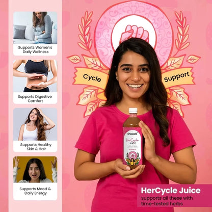 Sheopal's HerCycle Juice | Women's Hormonal Wellness & Menstrual Health Support