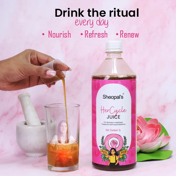Sheopal's HerCycle Juice | Women's Hormonal Wellness & Menstrual Health Support