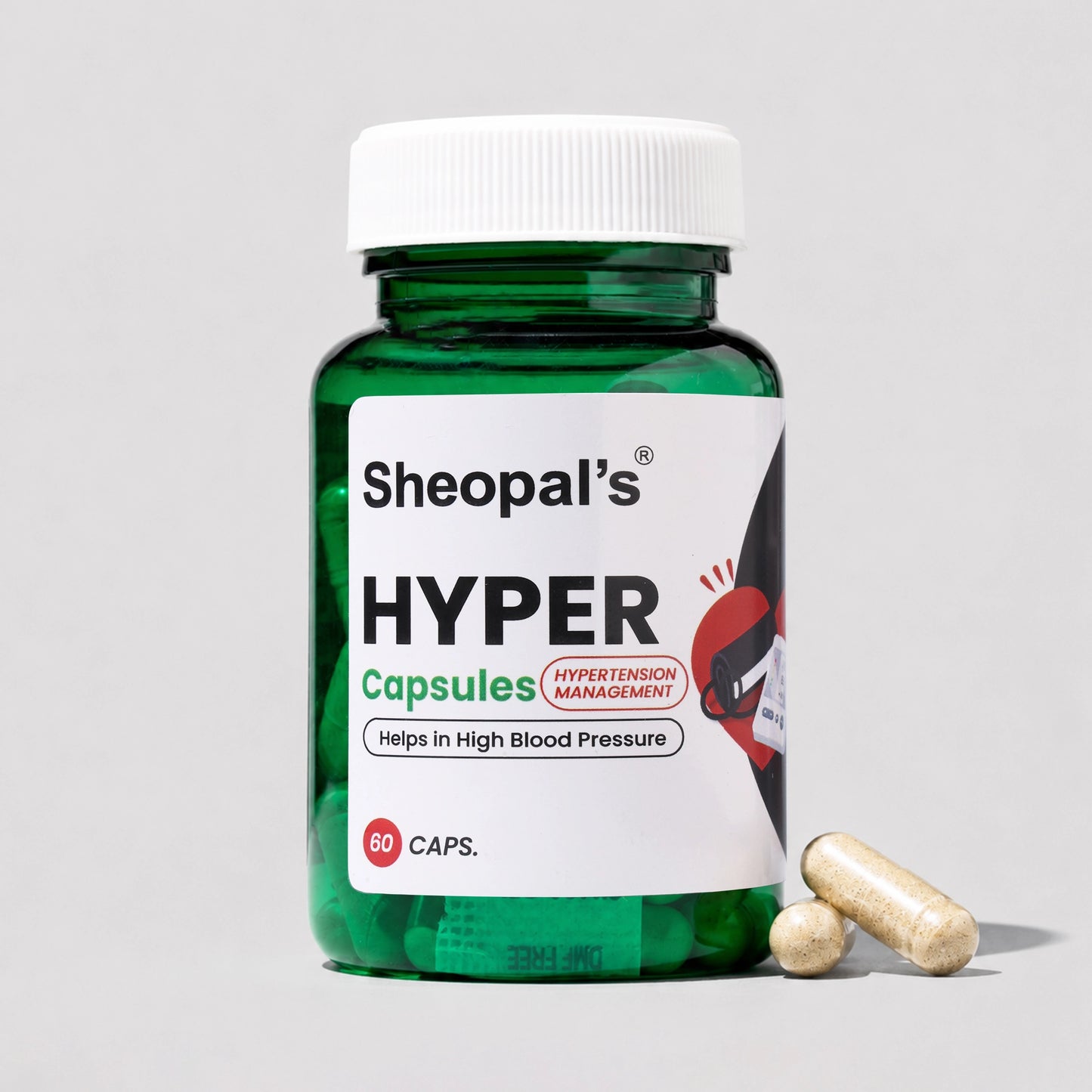 Sheopal's Hyper Capsules | Supports Cardiovascular Wellness