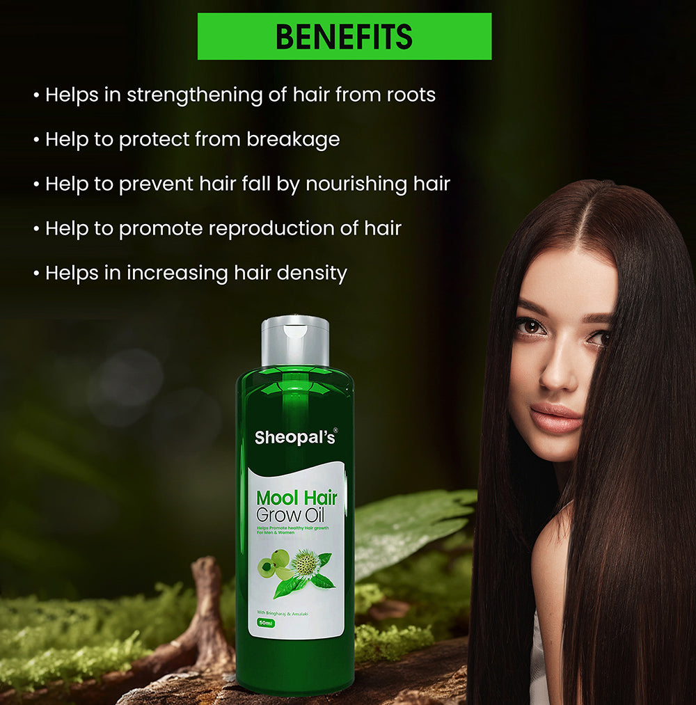 Mool Hair Grow Oil Best Ayurvedic Solution Sheopals