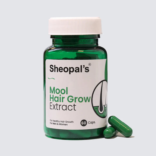 Mool Hair Grow Extract Capsule | Ayurvedic Hair Nourishment & Healthy Hair Support | 60 Caps