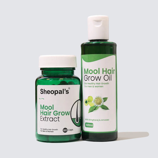Mool Hair Growth Oil and Capsule For Strong, Healthy-Looking Hair