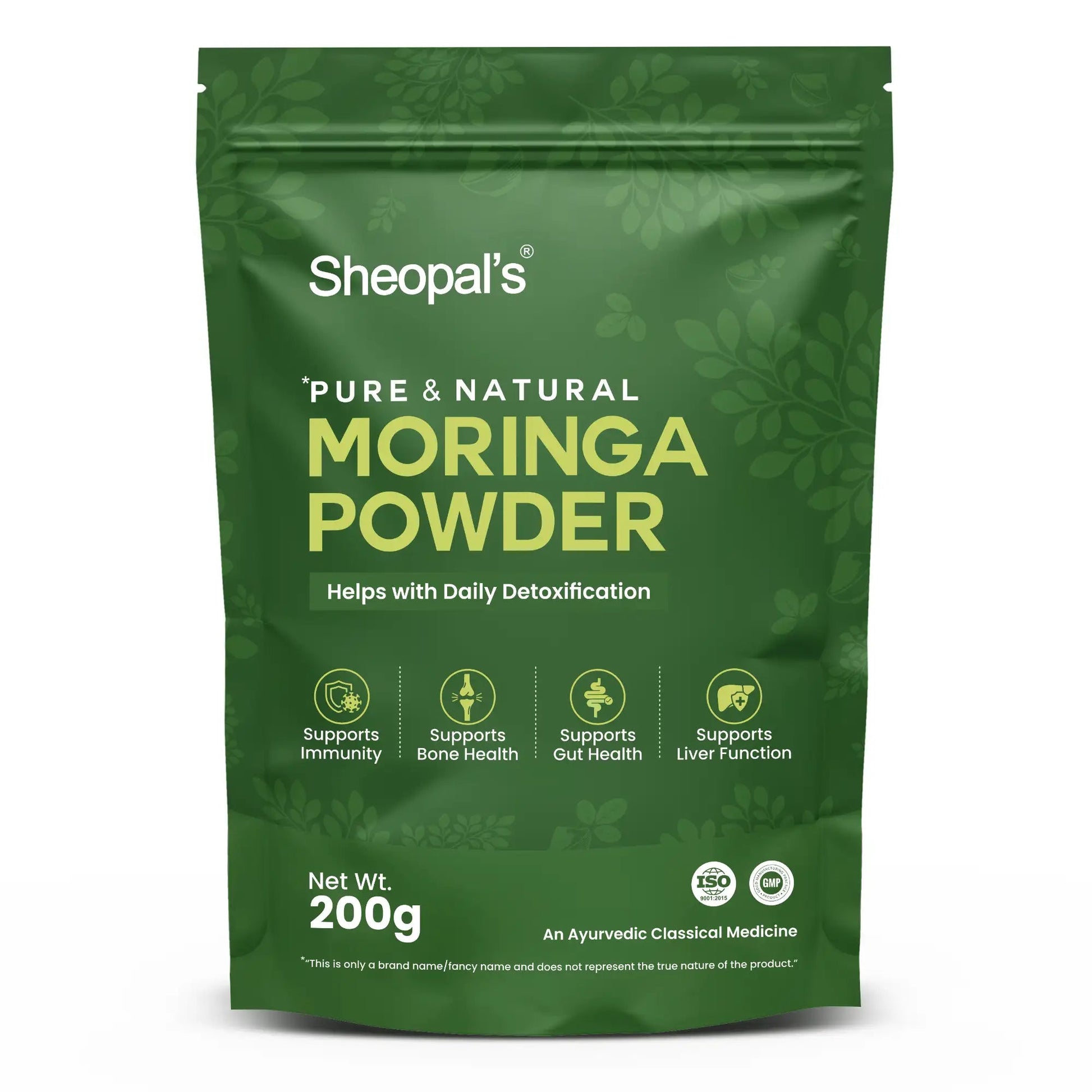 Sheopal's Moringa Leaf Powder | Naturally Boost Energy Levels, Improves Stamina & Vitality Sheopals