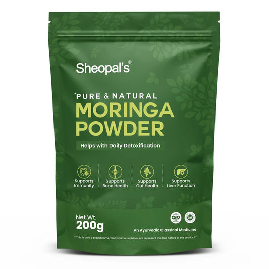 Sheopal's Moringa Leaf Powder | Naturally Boost Energy Levels, Improves Stamina & Vitality Sheopals