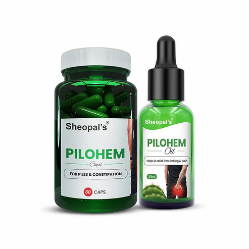 Pilohem: Best Ayurvedic Capsule and Oil for Piles