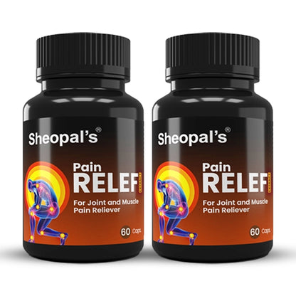 Pain Relief Extract Capsule | Ayurvedic Joint & Muscle Wellness Capsules | Daily Mobility Support