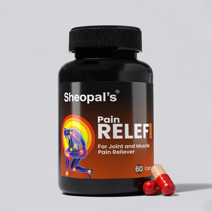 Sheopal’s Pain Relief Extract Capsule | Ayurvedic Joint & Muscle Wellness Capsules | Daily Mobility Support